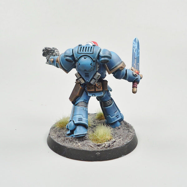 Warhammer 40k Army Space Marines Ultramarines Lieutenant Painted