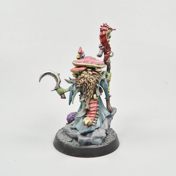 Warhammer Fantasy Age of Sigmar Army Orc Gloomspite Gitz Shaman Painted