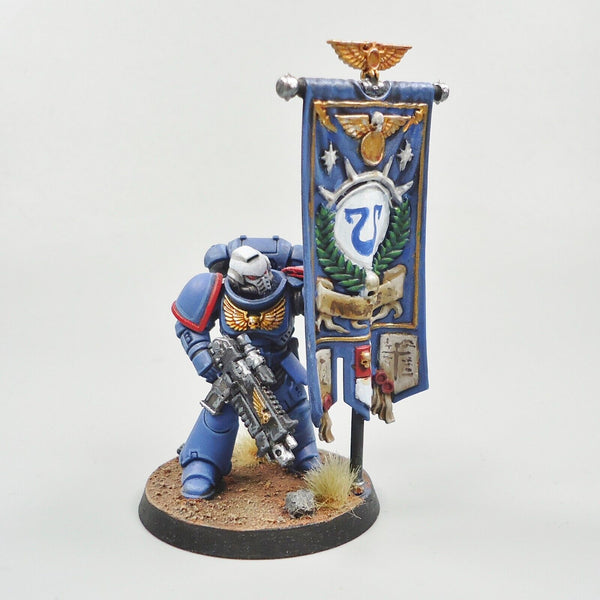 Warhammer 40k Army Space Marines Ultramarines Primaris Ancient Painted