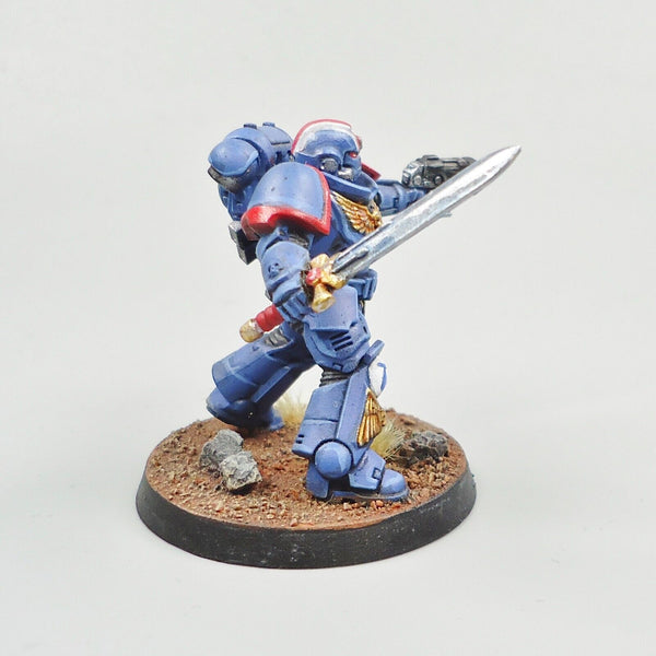 Warhammer 40k Army Space Marines Ultramarines Primaris Lieutenant Painted