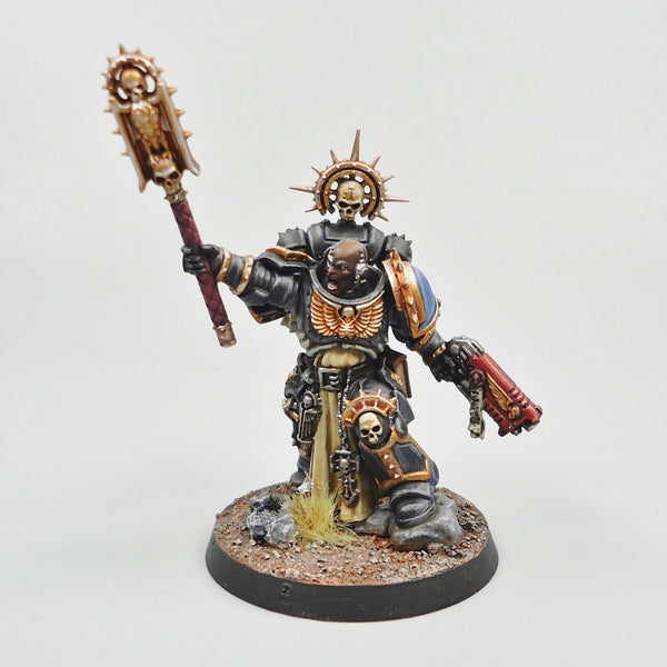 Warhammer 40k Army Space Marines Ultramarines Primaris Chaplain Painted