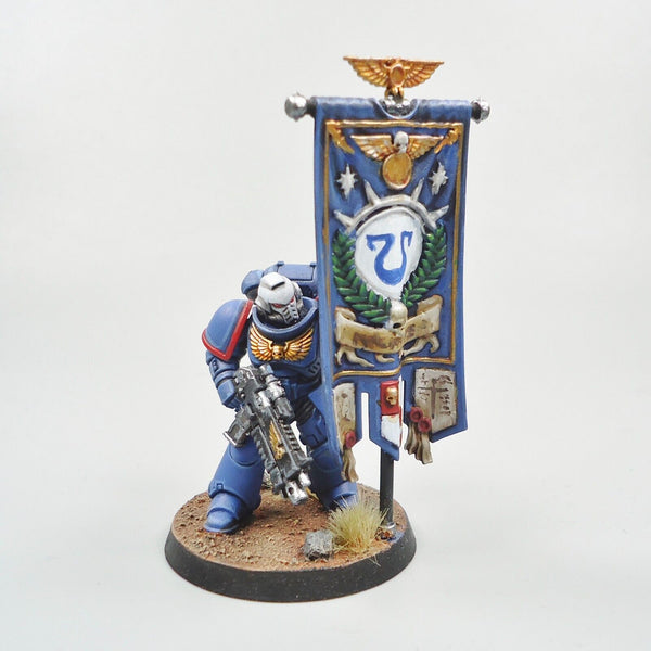 Warhammer 40k Army Space Marines Ultramarines Primaris Ancient Painted