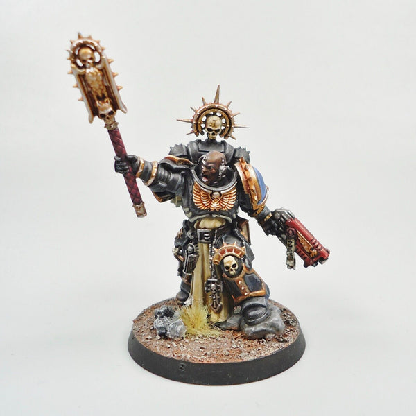 Warhammer 40k Army Space Marines Ultramarines Primaris Chaplain Painted