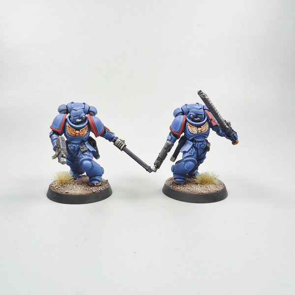 Warhammer 40k Army Space Marines Ultramarines Assault Intercessors x5 Painted