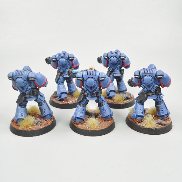 Warhammer 40k Army Space Marines Ultramarines Hellblasters x5 Painted