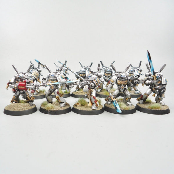 Warhammer 40k Army Space Marines Grey Knights Interceptors Squad Painted