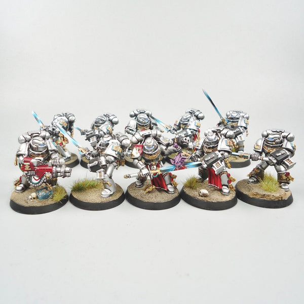 Warhammer 40k Army Space Marines Grey Knights Strike Squad Painted