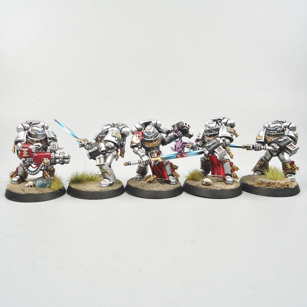 Warhammer 40k Army Space Marines Grey Knights Strike Squad Painted