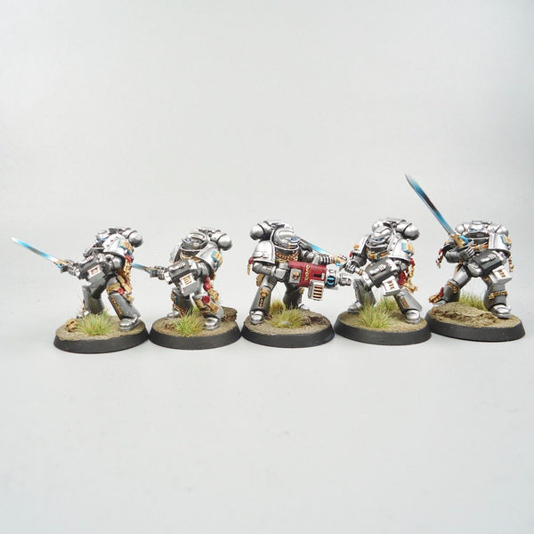 Warhammer 40k Army Space Marines Grey Knights Strike Squad Painted