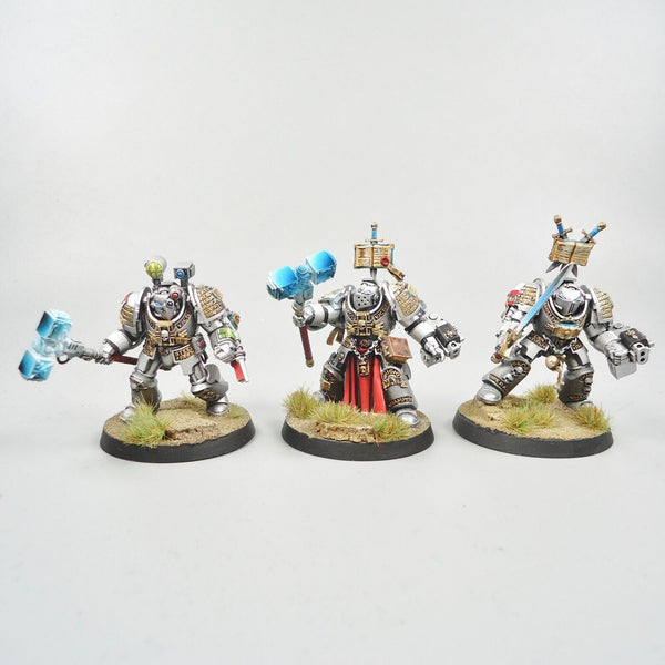 Warhammer 40k Army Space Marines Grey Knights Paladins Squad Painted