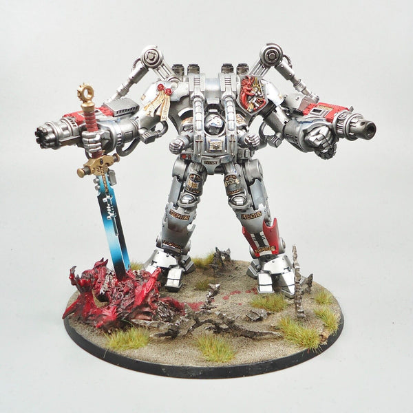 Warhammer 40k Army Space Marines Grey Knights Dreadknight Painted