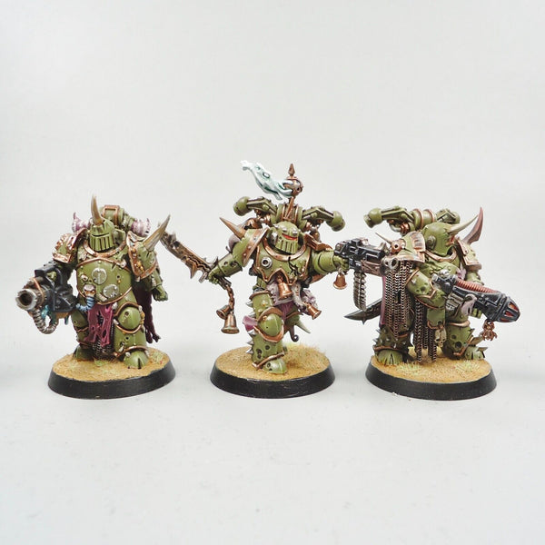 Death Guard Chaos Space Marines Plague Marines x5 - Warhammer 40k Army