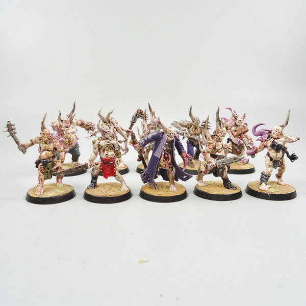 Death Guard Chaos Space Marines Poxwalkers x10 - Warhammer 40k Army