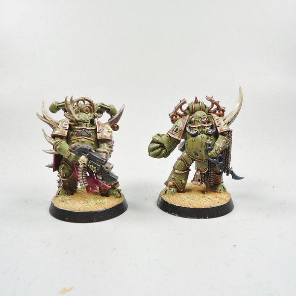 Death Guard Chaos Space Marines Plague Marines x5 - Warhammer 40k Army