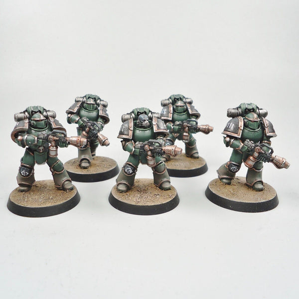 Warhammer The Horus Heresy Space Marines Salamanders MKIII Tactical Marines x5