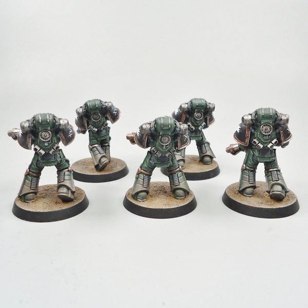 Warhammer The Horus Heresy Space Marines Salamanders MKIII Tactical Marines x5