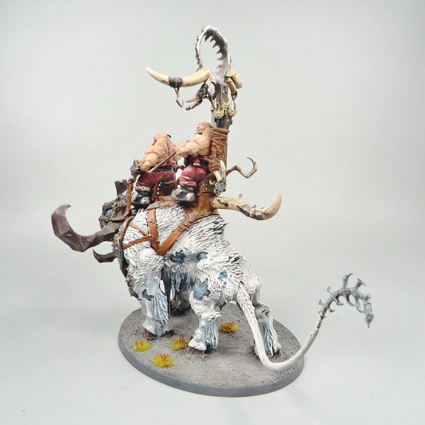 Ogre Mawtribes Beastriders Stonehorn Painted - Warhammer Fantasy Age of Sigmar