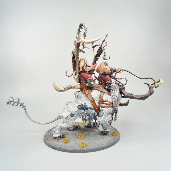 Ogre Mawtribes Beastriders Stonehorn Painted - Warhammer Fantasy Age of Sigmar