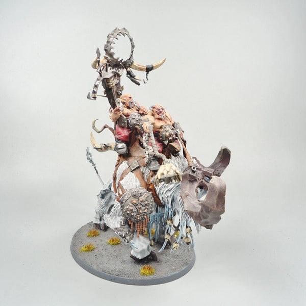 Ogre Mawtribes Beastriders Stonehorn Painted - Warhammer Fantasy Age of Sigmar