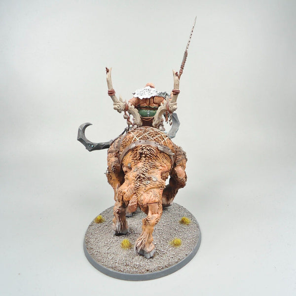 Ogre Mawtribes Frostlord On Stonehorn Painted - Warhammer Fantasy Age of Sigmar