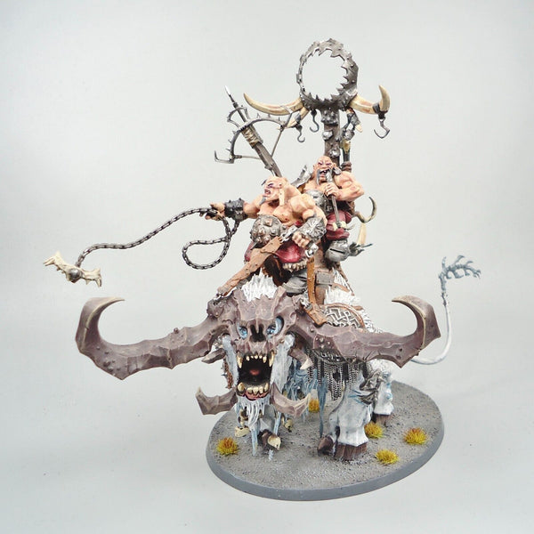 Ogre Mawtribes Beastriders Stonehorn Painted - Warhammer Fantasy Age of Sigmar