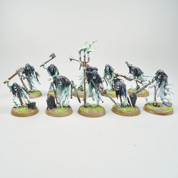 Warhammer Age Of Sigmar Army Nighthaunt Chainrasps x10 Painted