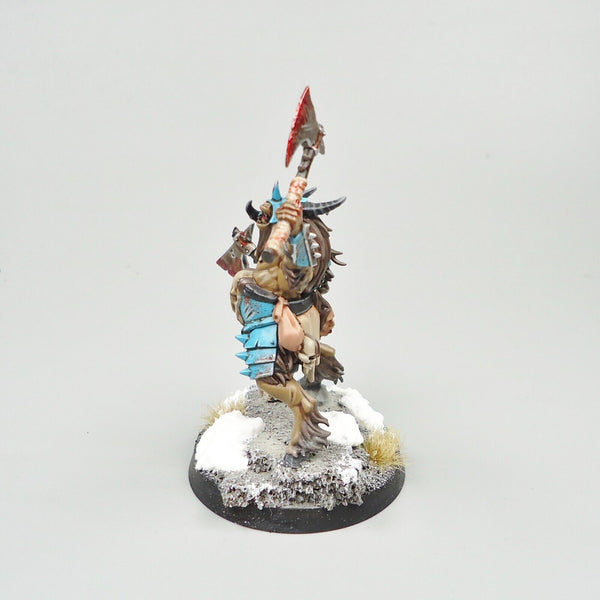 Warhammer Fantasy Age of Sigmar Army Beasts Of Chaos Beastmen Beastlord Painted