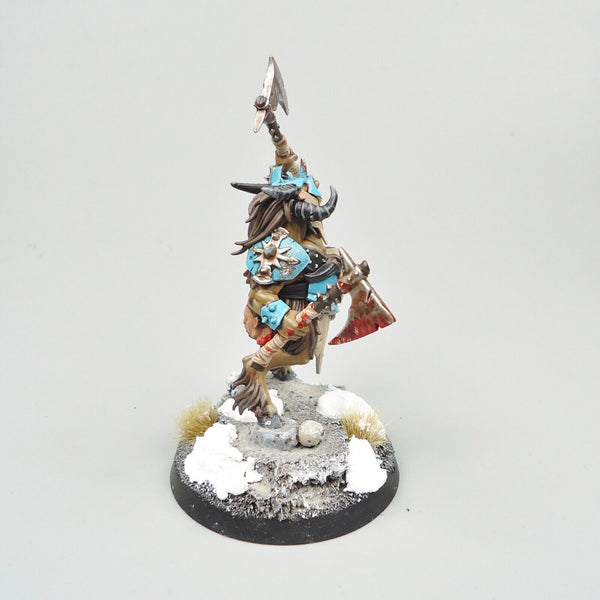 Warhammer Fantasy Age of Sigmar Army Beasts Of Chaos Beastmen Beastlord Painted