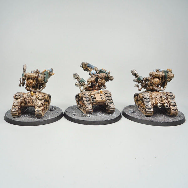 Warhammer 40k Army Adeptus Mechanicus Kataphron Destroyers x3 Painted