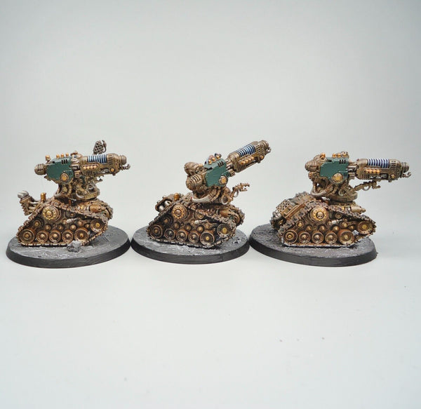 Warhammer 40k Army Adeptus Mechanicus Kataphron Destroyers x3 Painted