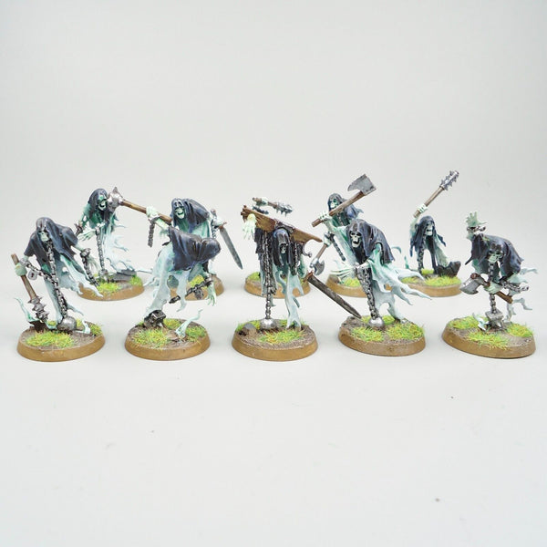 Warhammer Age Of Sigmar Army Nighthaunt Chainrasps x10 Painted