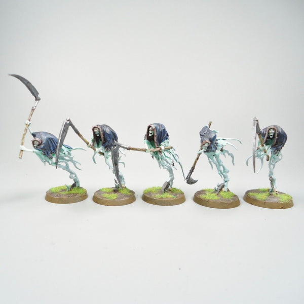 Warhammer Age Of Sigmar Army Nighthaunt Grimghast Reapers x10 Painted