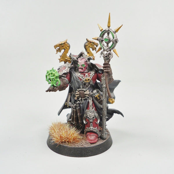 Warhammer 40k Army Chaos Space Marines Sorcerer Painted