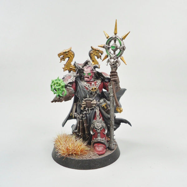 Warhammer 40k Army Chaos Space Marines Sorcerer Painted