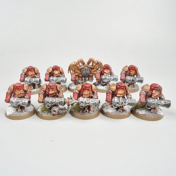 Warhammer Age Of Sigmar Army Dwarf Cities Of Sigmar Irondrakes x10 Painted