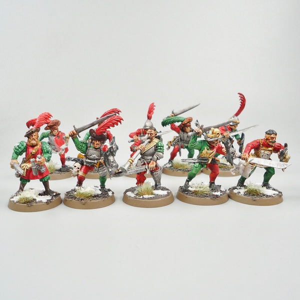 Warhammer Age Of Sigmar Army Empire Swordsmen x10 Painted