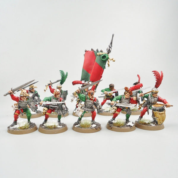 Warhammer Age Of Sigmar Army Empire Swordsmen x10 Painted