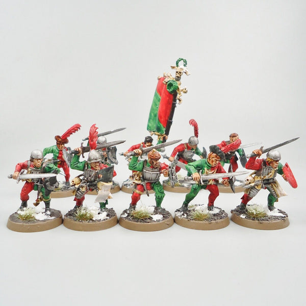 Warhammer Age Of Sigmar Army Empire Swordsmen x10 Painted