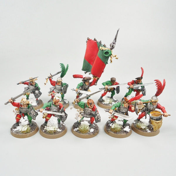 Warhammer Age Of Sigmar Army Empire Swordsmen x10 Painted