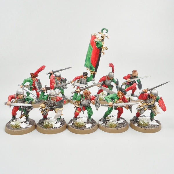 Warhammer Age Of Sigmar Army Empire Swordsmen x10 Painted