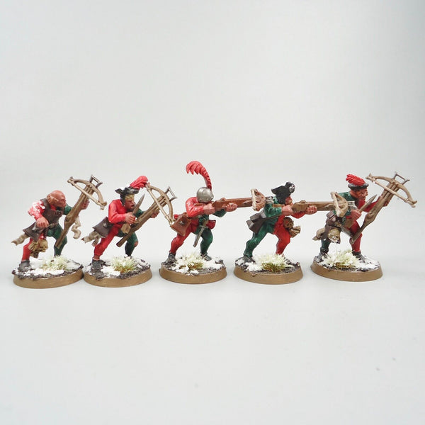 Warhammer Age Of Sigmar Army Empire Crossbowmen x 10 Painted