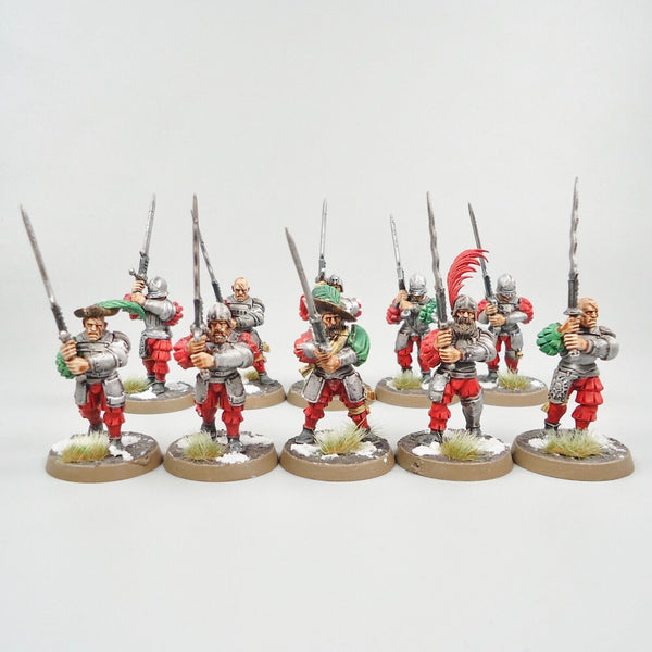 Warhammer Age Of Sigmar Army Empire Greatswords x10 Painted