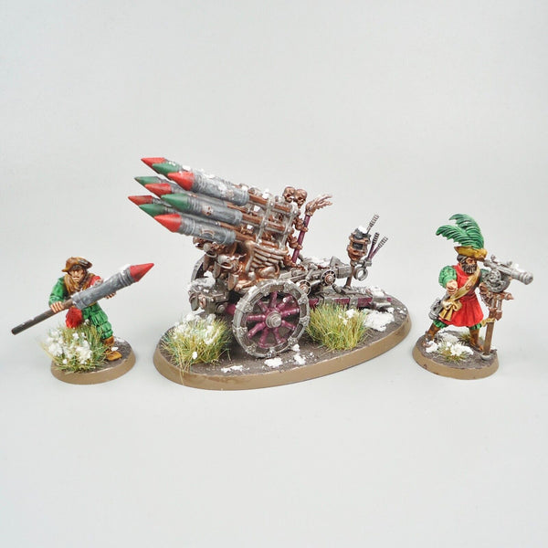 Warhammer Age Of Sigmar Army Empire Helstorm Rocket Battery Painted