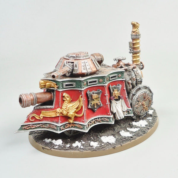 Warhammer Age Of Sigmar Army Cities of Sigmar Empire Steam Tank Painted