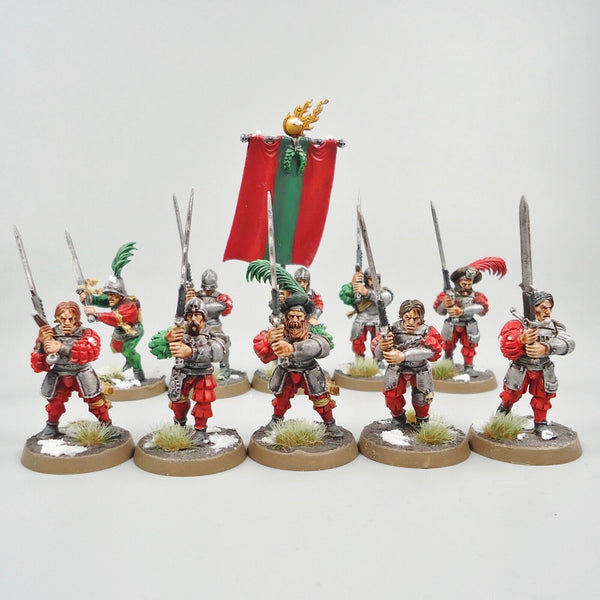 Warhammer Age Of Sigmar Army Empire Greatswords x 10 Painted