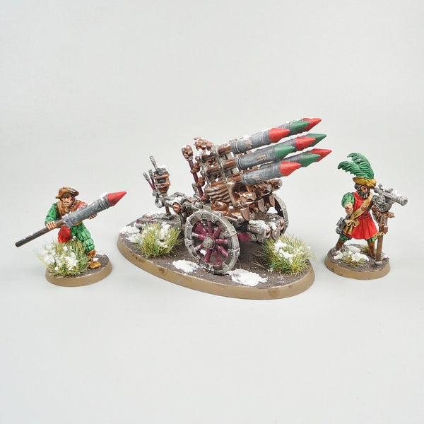 Warhammer Age Of Sigmar Army Empire Helstorm Rocket Battery Painted