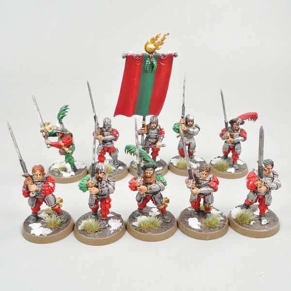 Warhammer Age Of Sigmar Army Empire Greatswords x 10 Painted