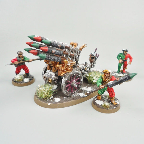 Warhammer Age Of Sigmar Army Empire Helstorm Rocket Battery Painted