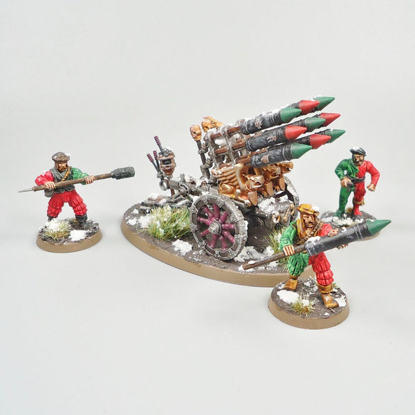 Warhammer Age Of Sigmar Army Empire Helstorm Rocket Battery Painted