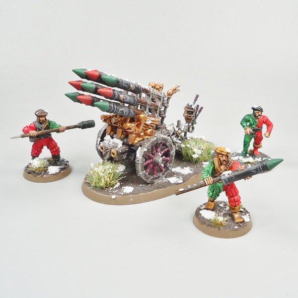 Warhammer Age Of Sigmar Army Empire Helstorm Rocket Battery Painted